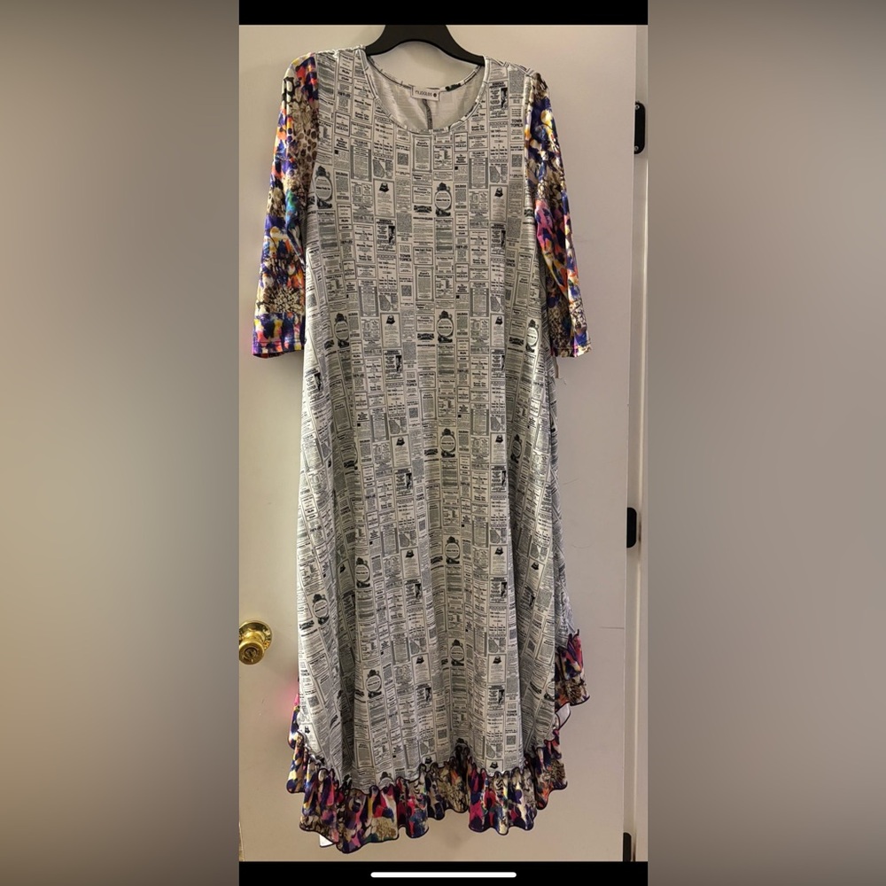 Nuggles ruffle dress